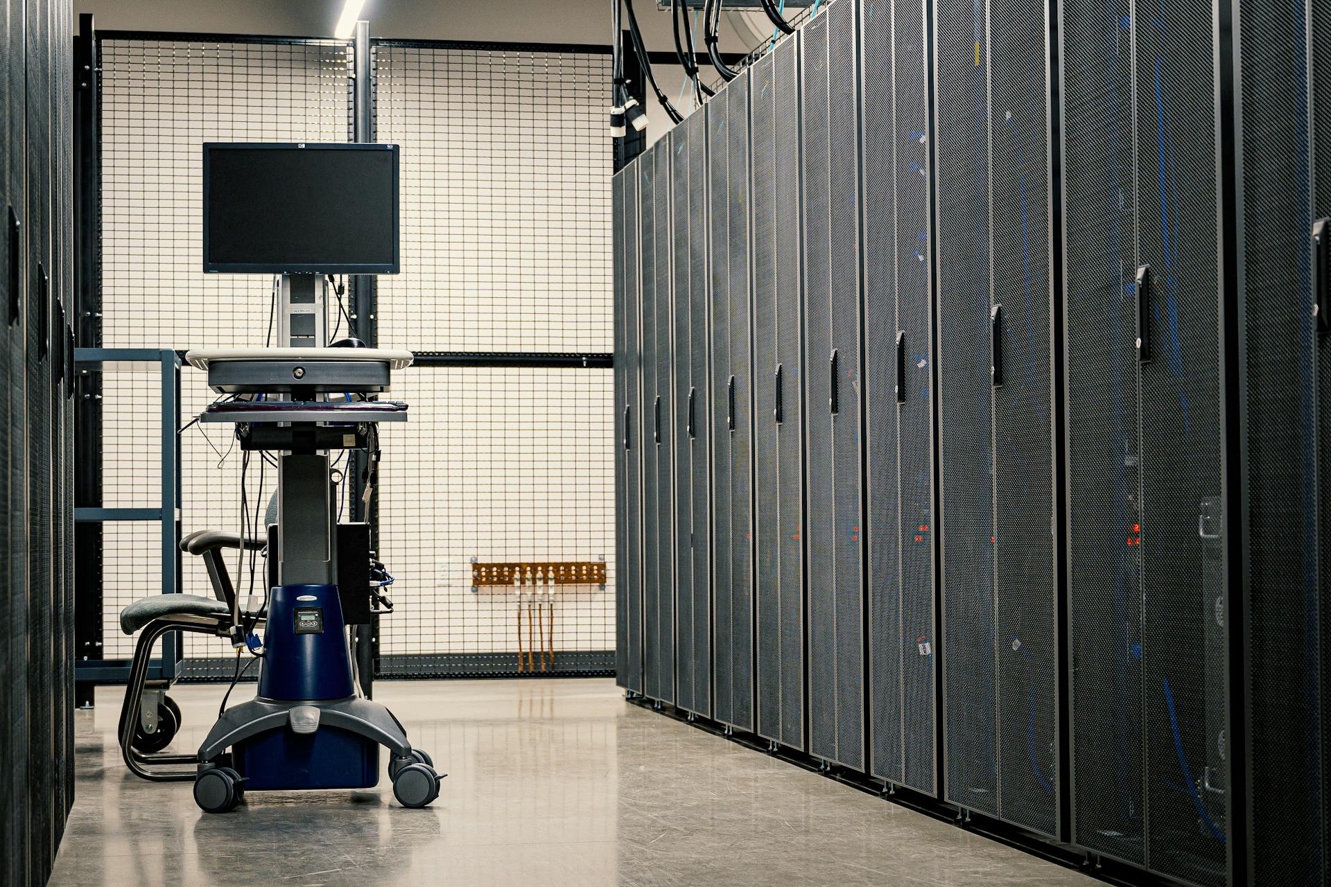 Data center hallway