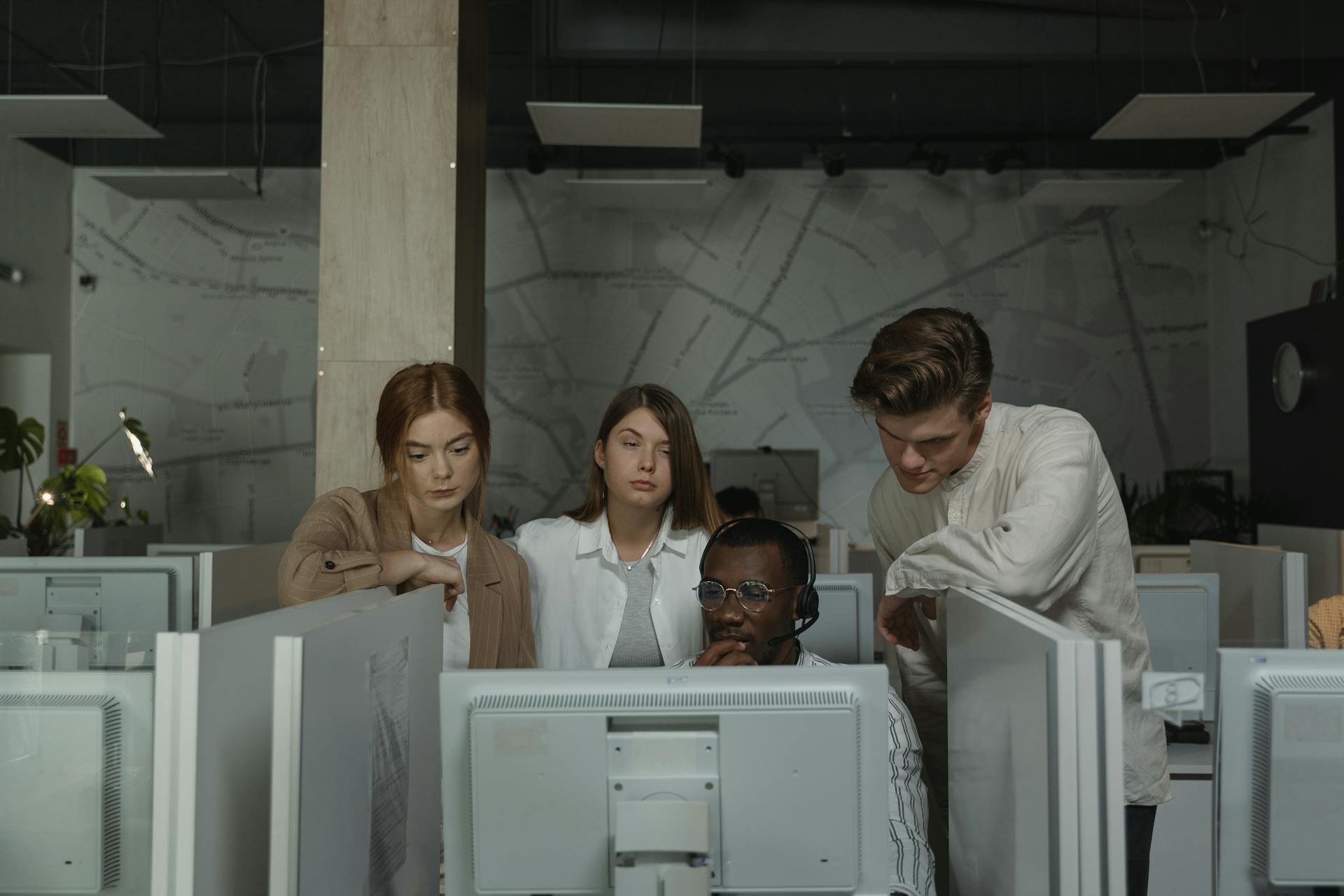 Small office team
